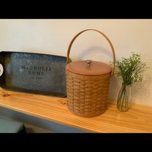 Longaberger Ice Bucket Basket